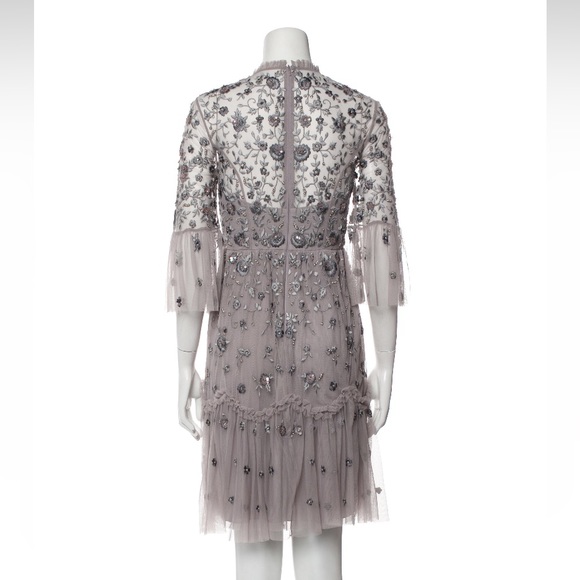 Embroidered Needle and Thread Dress xs size 0 - Picture 2 of 6